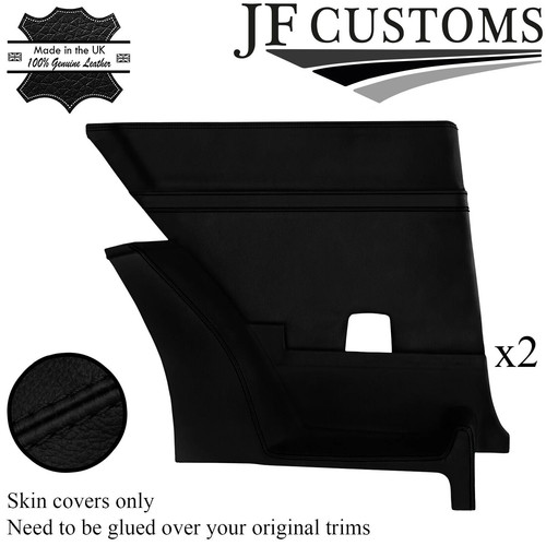 Noir point cuir - noir, porte