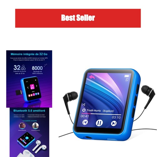 Lecteur mp3 bluetooth 32 - lecteur,