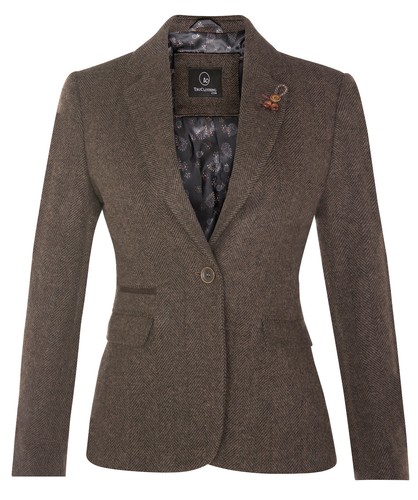 Veste blazer laine - blazer, marron