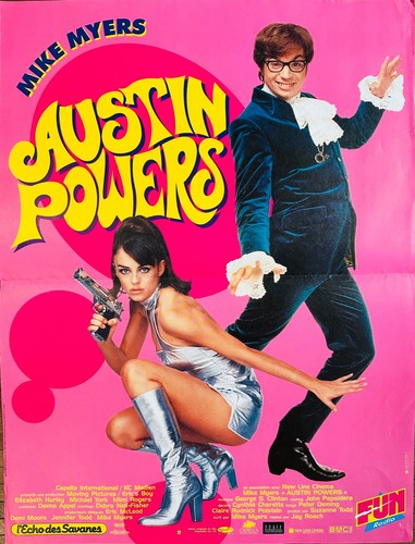 Affiche cinéma austin - cinéma, powers