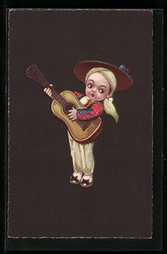 Carte postale artiste e - postale, d'artiste