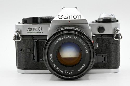 Chrome canon program - ae-1, slr