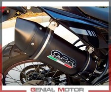 Pot d'Echappement GPR FURORE NERO Appr DERBI TERRA 125 R / ADVENTURE 2007 > 2011