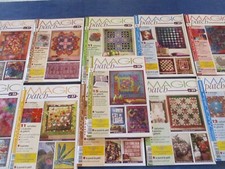lot de 11 revues magic patch (n50- n60) le patchwork complet avec cahier central