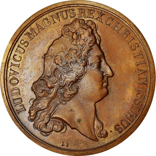 France médaille louis xiv - france,,