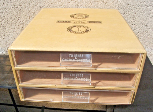 Boîte rangement bobines fil