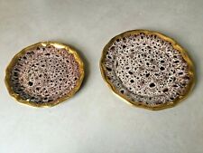 2 Assiettes  Signées Marius
