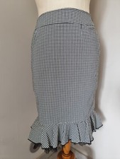 SEDA MANOUKIAN : SUPERBE JUPE MERMAID VICHY ROCK BABY DOLL DOUBLÉE TULLE Pin Up