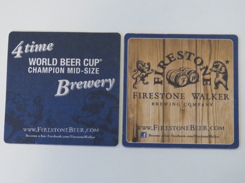 Sous verre bière firestone - bière,