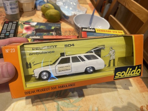 Solido break peugeot 504 - break,