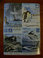 TAAF Yvert Num BF5 Collection Jeunesse 298-301 ANNEE 2001