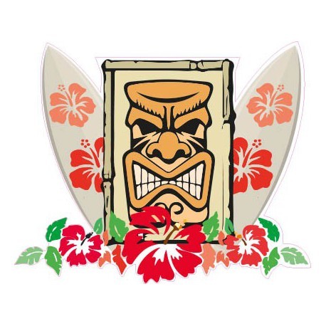 Tiki planche surf - tiki,