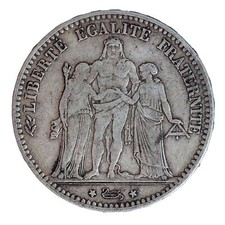 5 Francs Hercule IIIe