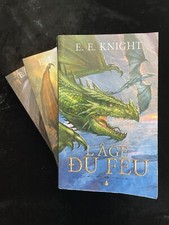 ¤ Lot 3 Romans Fantasy - L'AGE DU FEU - E. E. KNIGHT - T. 1 à 6 - France Loisirs