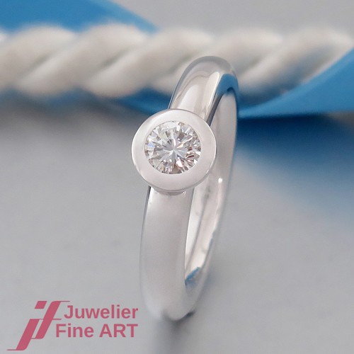 Bague solitaire 1 brillant - solitaire,