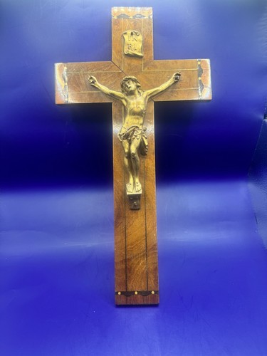 Crucifix ancien christ en - ancien, –