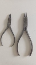 Outils horloger lots de 2 pinces acier