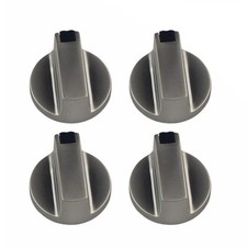 Bouton de Gaz 4 Pcs Cuisinière à Gaz Boutons Alliage de Zinc Cuisine Four Bou...