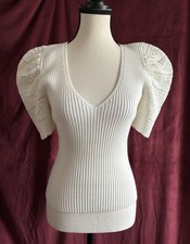 Maje Montano Crochet Sleeve