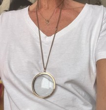 Médaillon Pl Or Ancien Large Antique Georgian 18k Gold Plated Mourning Pendant