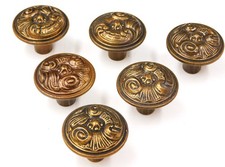 Ø30mm,6 anciens Boutons de