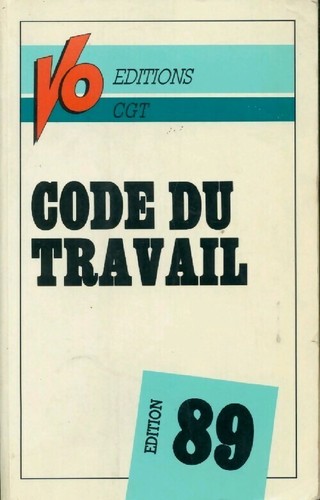 Code travail 1989 inconnu - code,