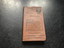 GUIDE  MICHELIN   BELGIQUE    1926