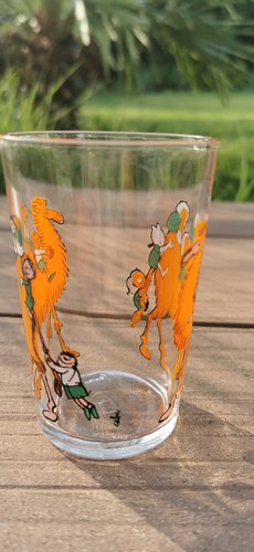 Ancien verre moutarde - ancien, à