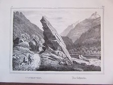 GRAVURE 19ème SIÈCLE SUISSE