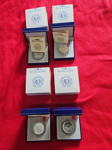 Pieces argent 2001 - argent,