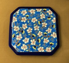 dessous de plat en émaux de