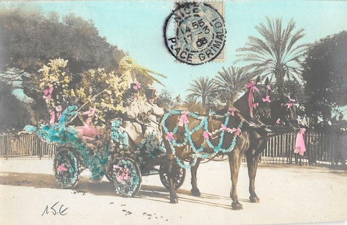 Cpa carte photo carnaval - 06,