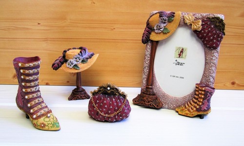 Ensemble cadre photo botte - cadre, -botte