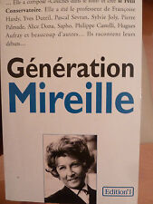 GENERATION MIREILLE LE PETIT CONSERVATOIRE