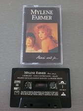 Cassette audio k7 Mylene Farmer ainsi soit je
