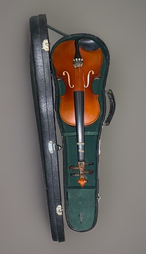 Vintage violin with case - vintage,