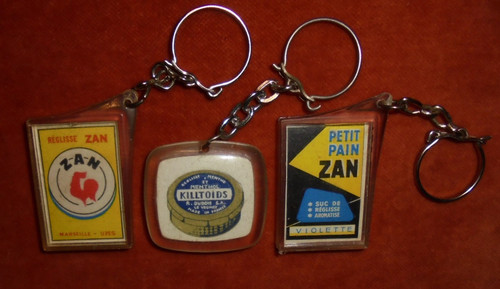 Porte clé réglisse zan - 3,