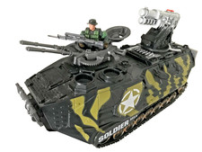 Chap Mei Soldier force TANK AMPHIBIE CHAR L36 cm militaire genre GI JOE Figure