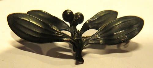 Broche deuil ancienne - de,