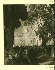 Publicité ancienne document le Pesage de Longchamp  issue de magazine