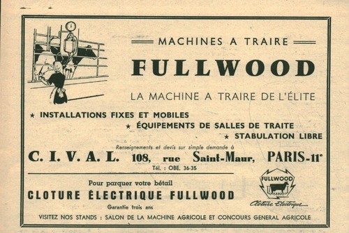 Publicité ancienne fullwood - publicité,