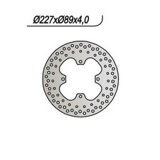 Disque De Frein Avant Droit Gauche NG 652 POLARIS BIG BOSS 6X6 500 1998 1999