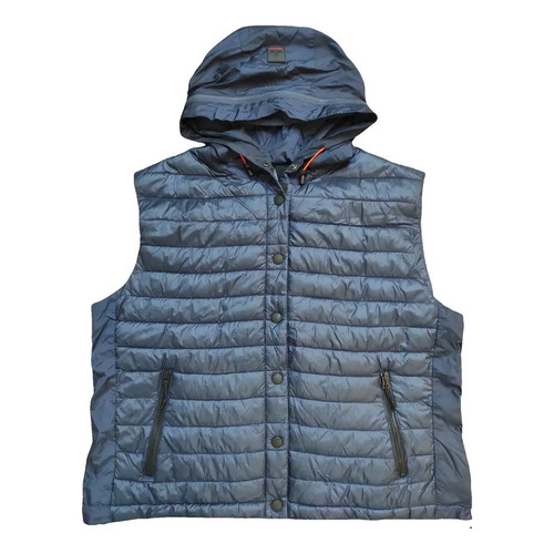 Gilet matelassé marine feu - , +