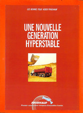 REMORQUES FRUEHAUF / LES BENNES TOUT ACIER / BROCHURE de 1988