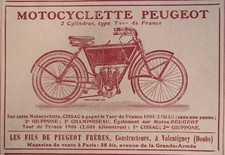  PUBLICITÉ DE PRESSE 1906