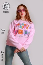Sweat sans capuche pour fille