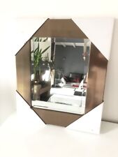 Miroir encadré brun cuivré Design Loft Moderne