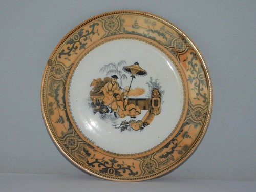 Assiette xixeme faience - assiette, petrus