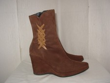 STÉPHANE KÉLIAN Bottines compensées P.36,5 (3 1/2)