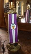 Pied de lampe période art déco en porcelaine Henri Delcourt Limoges???